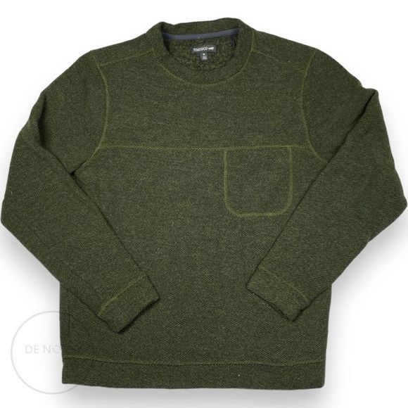 Toad&Co Other - Toad&Co One Pocket Pullover Crew Neck Sweater Medium Green